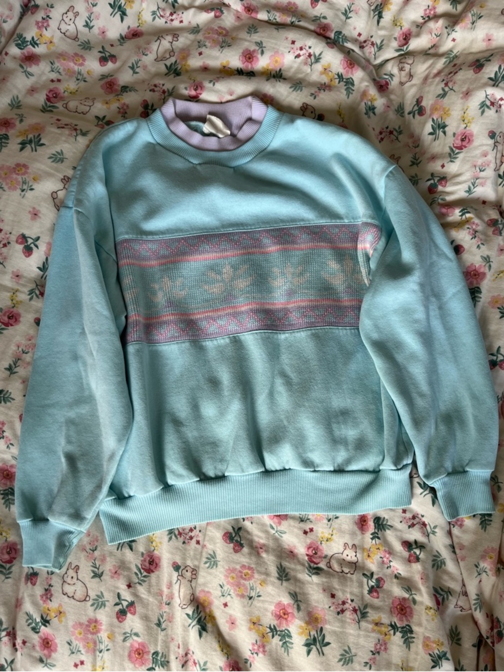Mock neck Huntington Ridge sweater
